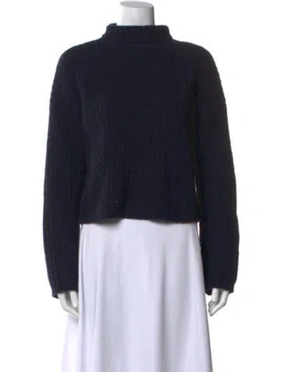 Pre-owned Naked Cashmere Cashmere Mock Neck Sweater In Black
