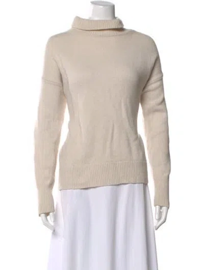 Pre-owned Naked Cashmere Cashmere Mock Neck Sweater In Neutral