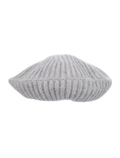 Pre-owned Naked Cashmere Cashmere Newsboy Cap In Grey