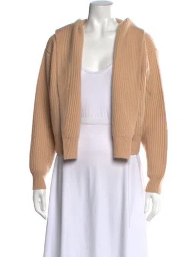 Pre-owned Naked Cashmere Cashmere Open Front Sweater In Neutrals