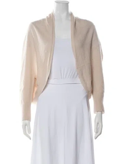 Pre-owned Naked Cashmere Cashmere Open Front Sweater In Neutrals