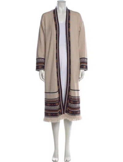 Pre-owned Naked Cashmere Cashmere Patterned Sweater In Neutral