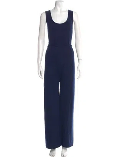 Pre-owned Naked Cashmere Cashmere Scoop Neck Jumpsuit In Blue