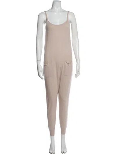 Pre-owned Naked Cashmere Cashmere Scoop Neck Jumpsuit In Neutral