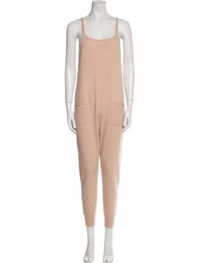 Pre-owned Naked Cashmere Cashmere Scoop Neck Jumpsuit In Pink