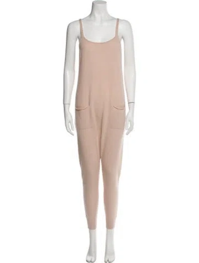 Pre-owned Naked Cashmere Cashmere Scoop Neck Jumpsuit In Pink