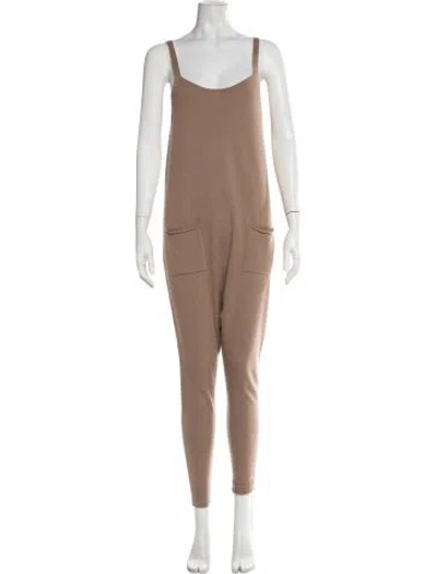 Pre-owned Naked Cashmere Cashmere Scoop Neck Jumpsuit In Pink
