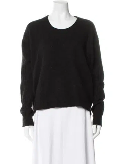 Pre-owned Naked Cashmere Cashmere Scoop Neck Sweater In Black