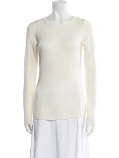 Pre-owned Naked Cashmere Cashmere Scoop Neck Sweater W/ Tags In Neutral