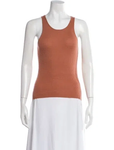 Pre-owned Naked Cashmere Cashmere Scoop Neck Top In Neutral