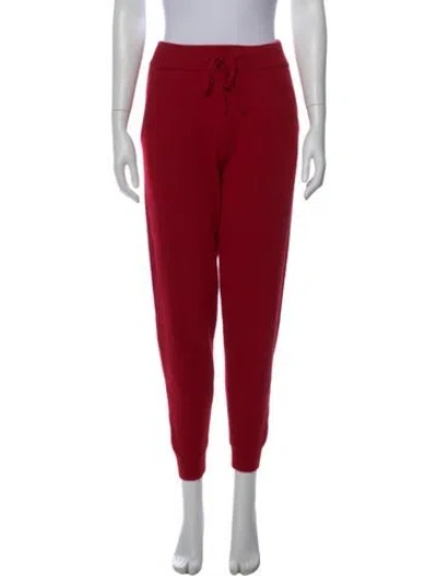 Pre-owned Naked Cashmere Cashmere Straight Leg Pants In Red