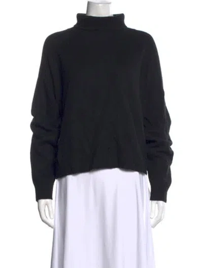 Pre-owned Naked Cashmere Cashmere Turtleneck Sweater In Black