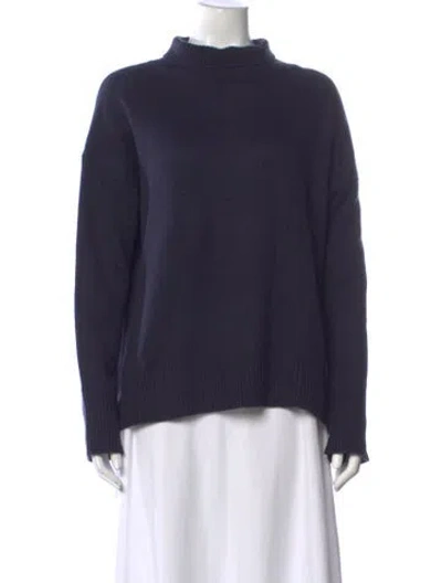 Pre-owned Naked Cashmere Cashmere Turtleneck Sweater In Blue