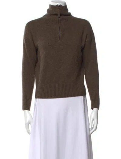 Pre-owned Naked Cashmere Cashmere Turtleneck Sweater In Brown