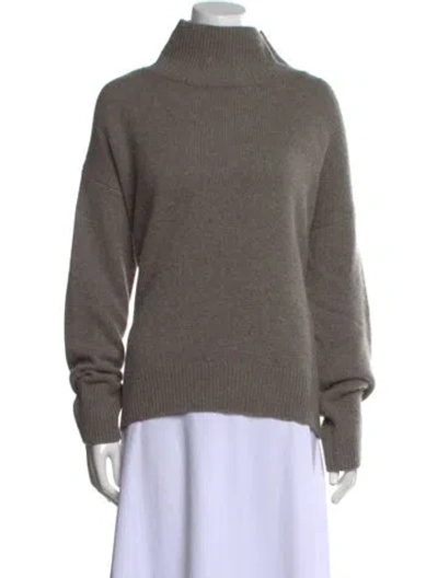 Pre-owned Naked Cashmere Cashmere Turtleneck Sweater In Gray