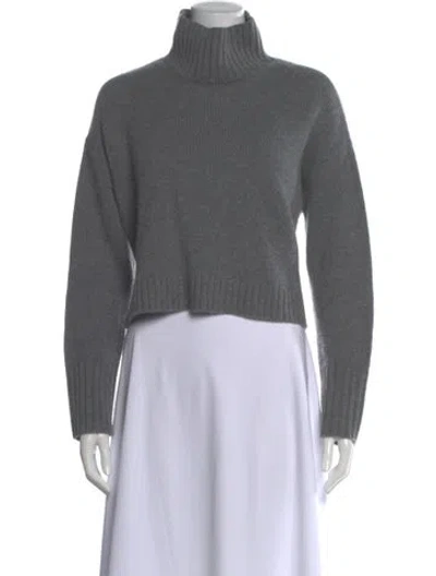 Pre-owned Naked Cashmere Cashmere Turtleneck Sweater In Gray