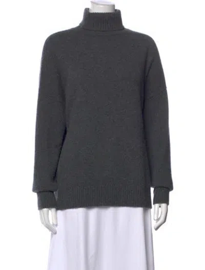 Pre-owned Naked Cashmere Cashmere Turtleneck Sweater In Gray