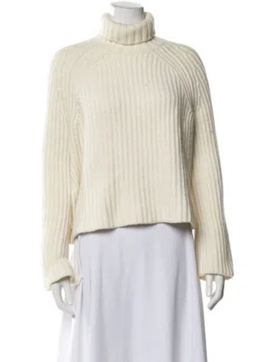 Pre-owned Naked Cashmere Cashmere Turtleneck Sweater In Neutral