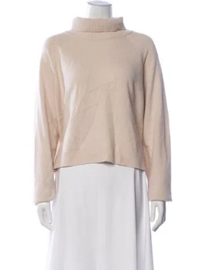 Pre-owned Naked Cashmere Cashmere Turtleneck Sweater In Neutrals