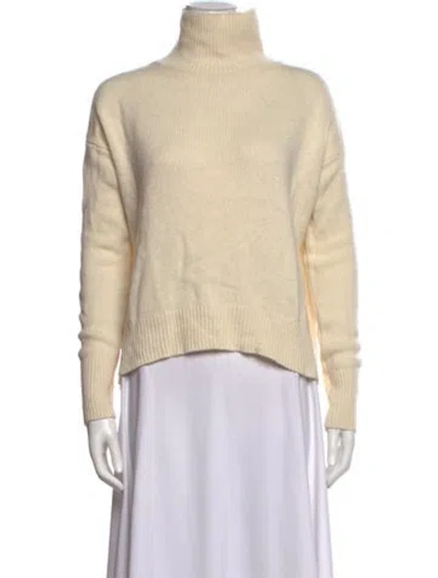 Pre-owned Naked Cashmere Cashmere Turtleneck Sweater In Neutrals