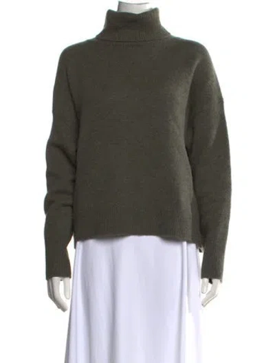 Pre-owned Naked Cashmere Cashmere Turtleneck Sweater W/ Tags In Green