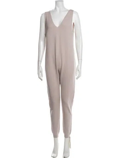 Pre-owned Naked Cashmere Cashmere V-neck Jumpsuit In Purple