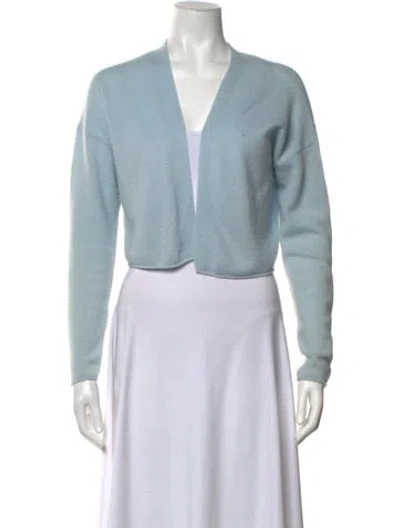 Pre-owned Naked Cashmere Cashmere V-neck Sweater In Blue