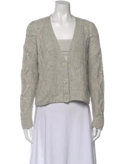 Pre-owned Naked Cashmere Cashmere V-neck Sweater In Gray