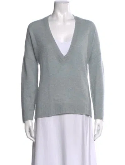 Pre-owned Naked Cashmere Cashmere V-neck Sweater In Gray