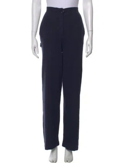 Pre-owned Naked Cashmere Cashmere Wide Leg Pants In Blue