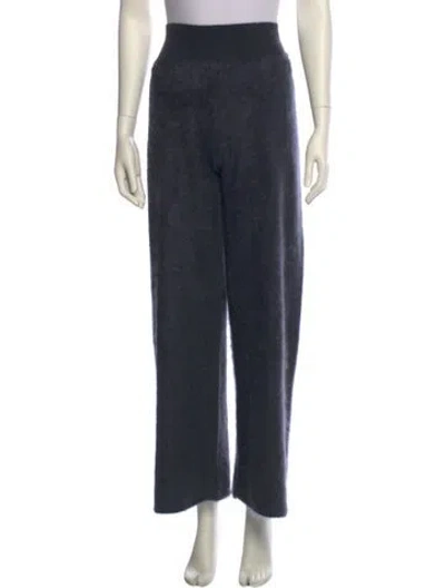 Pre-owned Naked Cashmere Cashmere Wide Leg Pants In Gray