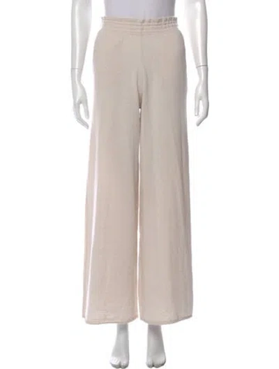 Pre-owned Naked Cashmere Cashmere Wide Leg Pants In Neutral