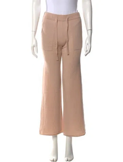 Pre-owned Naked Cashmere Cashmere Wide Leg Pants In Pink