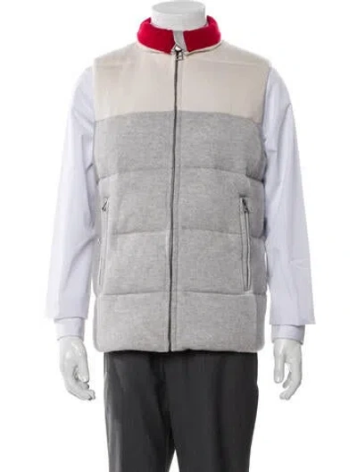 Pre-owned Naked Cashmere Colorblock Pattern Vest W/ Tags In Neutral