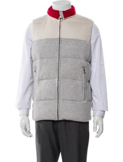 Pre-owned Naked Cashmere Colorblock Pattern Vest W/ Tags In Neutral