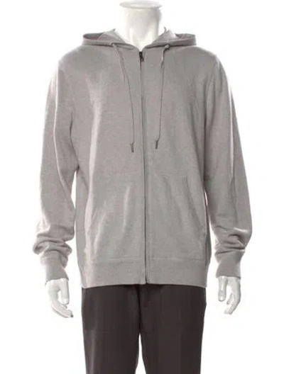 Pre-owned Naked Cashmere Crew Neck Long Sleeve Hoodie In Gray