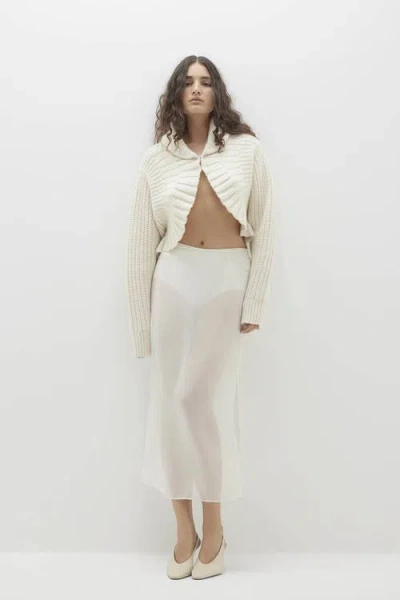 Naked Cashmere Daphne Cashmere Shrug In Brown