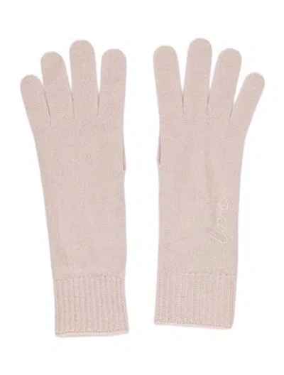 Pre-owned Naked Cashmere Gloves In Pink