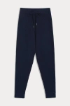 Naked Cashmere Heidi Ribbed Jogger Pant In Blue