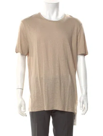 Pre-owned Naked Cashmere Linen Scoop Neck T-shirt In Neutral