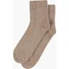 Naked Cashmere Micah Cashmere Socks In Brown