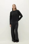 Naked Cashmere Tammy Cashmere Crewneck Sweater In Black