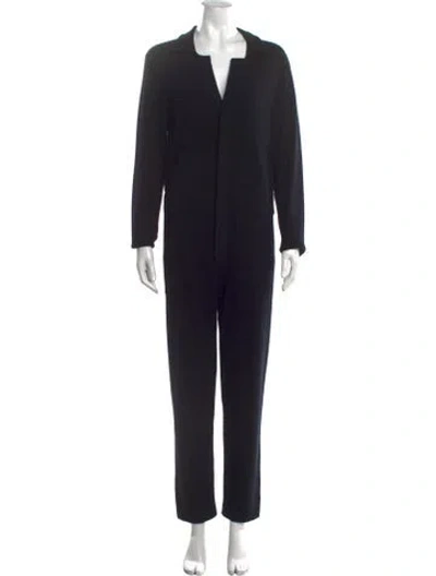Pre-owned Naked Cashmere V-neck Jumpsuit In Black