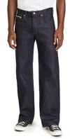 Naked & Famous Strong Guy Nightshade Stretch Selvedge Jeans Indigo In Indigo