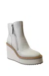 Naked Feet Avail Bootie In Mist In White