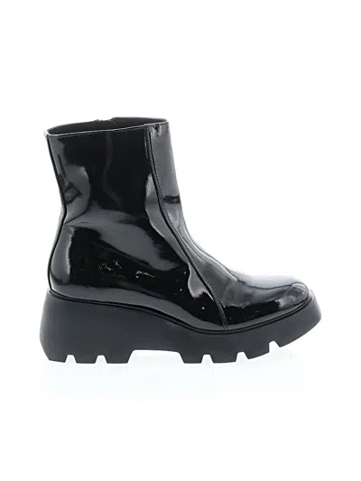 Pre-owned Naked Feet Boots In Black