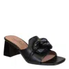Naked Feet Coterie Heel In Black In Black