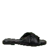 Naked Feet Goa Flat Sandals In Black