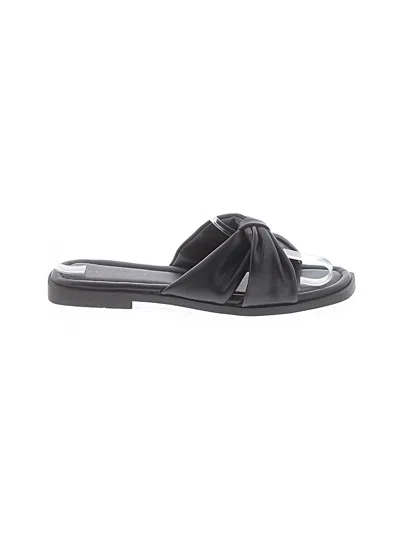 Pre-owned Naked Feet Sandals In Black