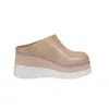 Naked Feet Women's Coach Shoes In Beige In Brown